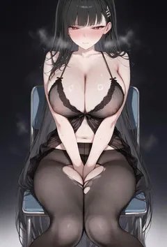 恶女老师设下陷阱，对魔忍调月莉音